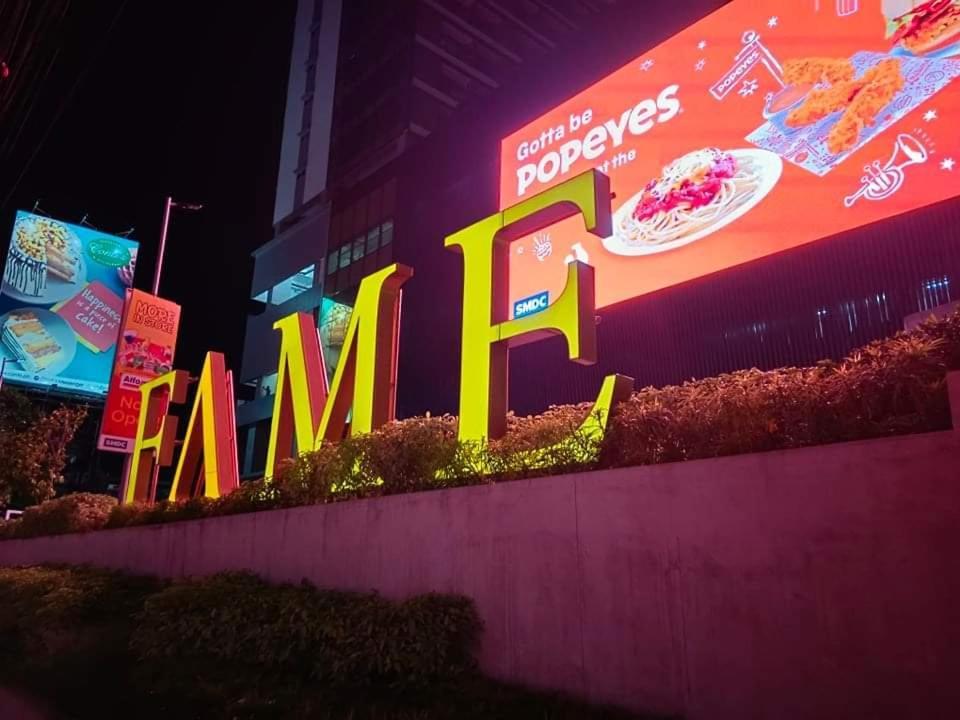 One Bedroom Condo Unit Fame Residences Manila Luaran gambar