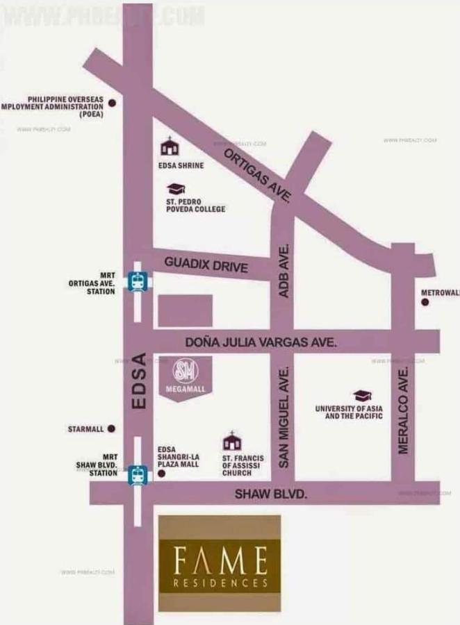 One Bedroom Condo Unit Fame Residences Manila Luaran gambar