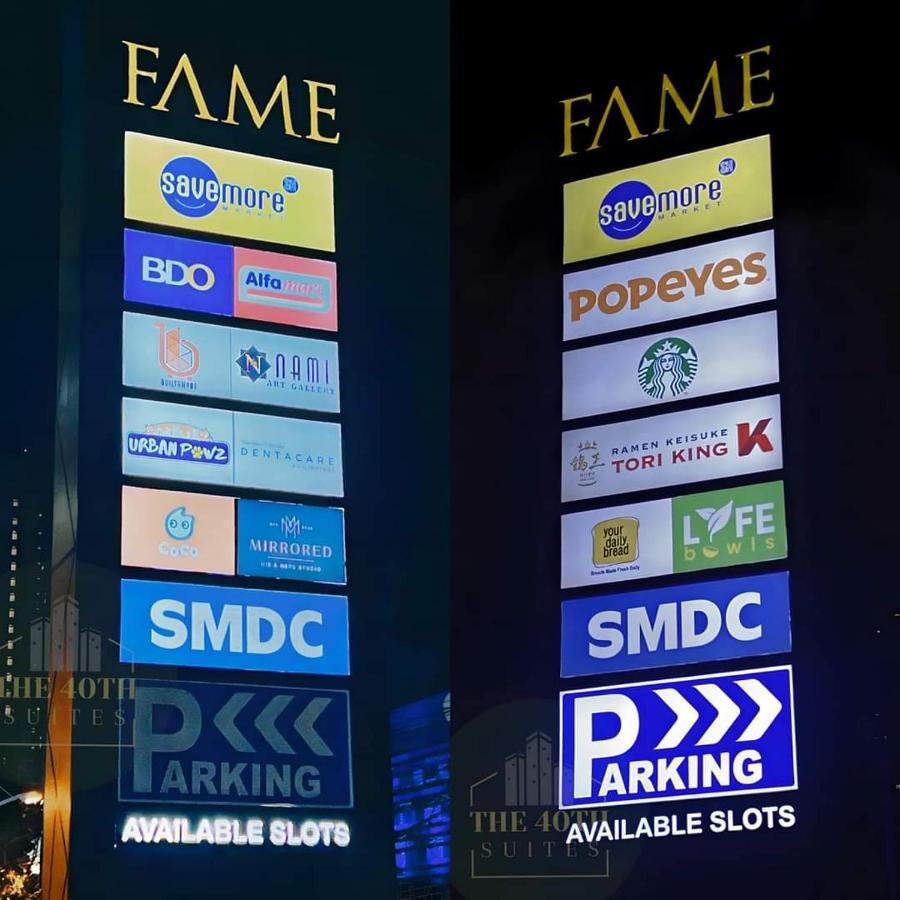 One Bedroom Condo Unit Fame Residences Manila Luaran gambar